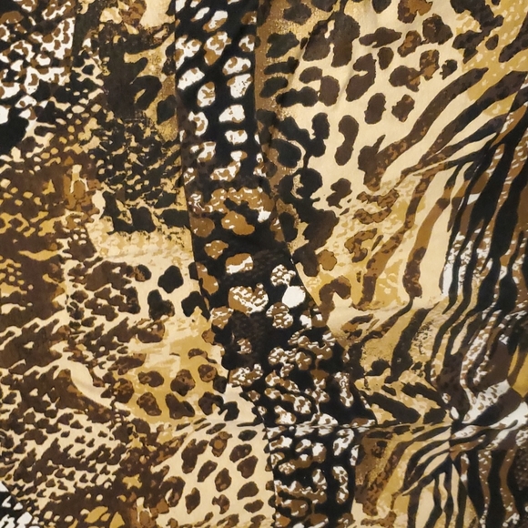 Ruby Rd. Animal Print Top - Picture 4 of 7